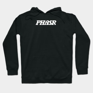 PHASR Puff Logo White Hoodie